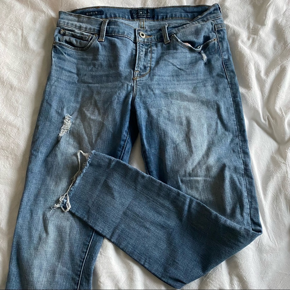 Lucky Brand Brooke Capri Skinny Jeans